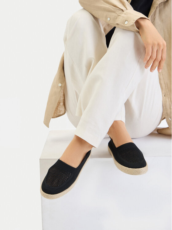 JENNY JENNY Espadrilky CEO-WSS21620-01 Čierna