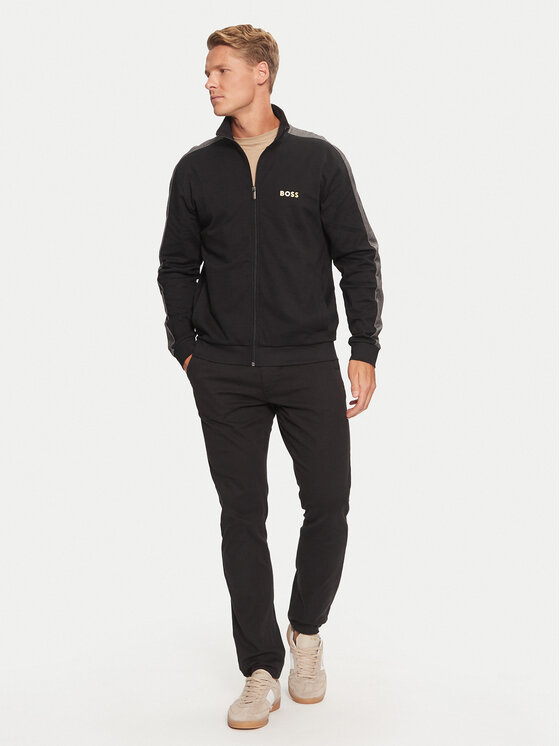 BOSS Boss Džemperis 50527543 Juoda Regular Fit