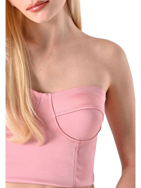 Rinascimento Rinascimento Top top donna Różowy Slim Fit