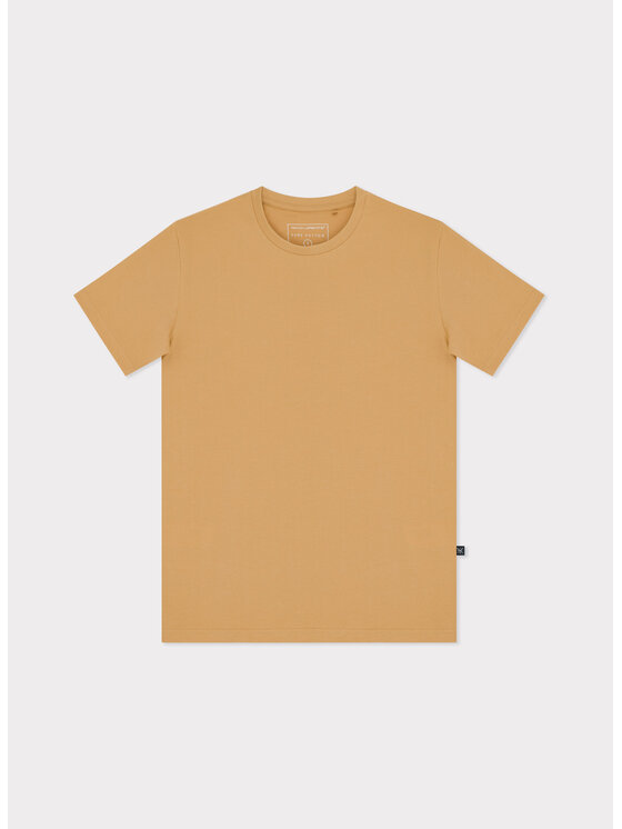 Pako Lorente Pako Lorente T-Shirt P24SF-TT-001 Żółty Regular Fit