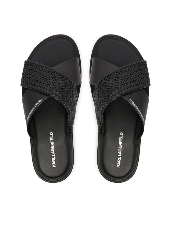 KARL LAGERFELD KARL LAGERFELD Natikače Kastor IV KL70214C Crna