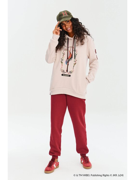 NAOKO NAOKO Bluza Harry's Wand Brązowy Regular Fit