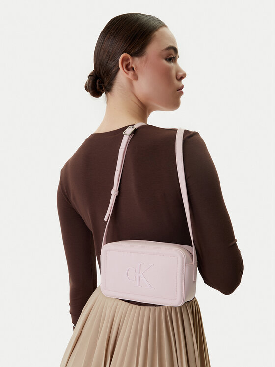 Calvin Klein Calvin Klein Borsetta Bold Ck Camera Bag LV04F3220G Rosa