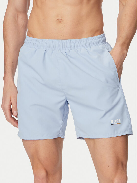 BOSS BOSS Pantaloni scurți pentru înot Swordfish 50554613 Albastru Regular Fit