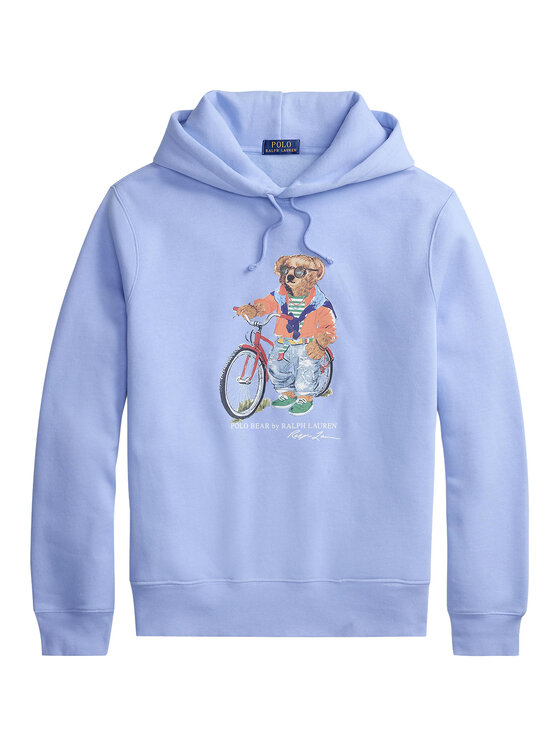 Polo Ralph Lauren Polo Ralph Lauren Džemperis ar kapuci 710B14614001 Gaiši zils Regular Fit
