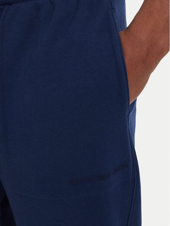 Tommy Hilfiger Tommy Hilfiger Spodnie dresowe Essential UM0UM03911 Granatowy Relaxed Fit