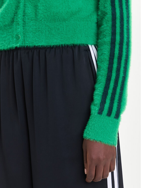 adidas adidas Kardigan Fluffy JW5177 Zielony Regular Fit