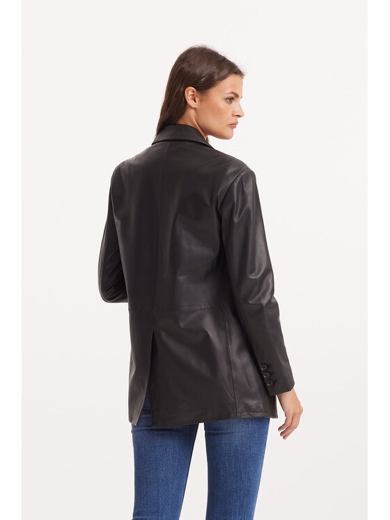 Castellani Castellani Sukienka codzienna Milan Czarny Regular Fit