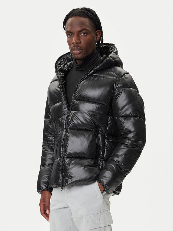 Save The Duck Save The Duck Télikabát D31280M LOVE21 Fekete Regular Fit