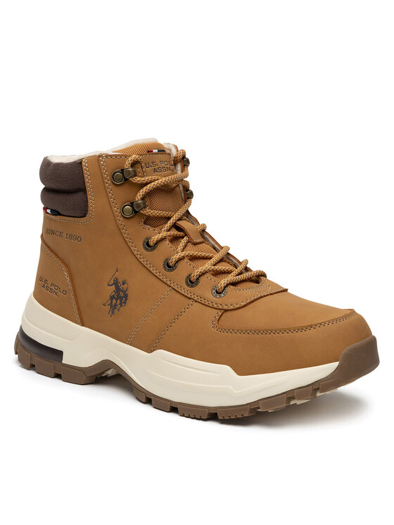 U.S. Polo Assn. U.S. Polo Assn. Gležnjarji OSCAR001M/DYT1 Rjava