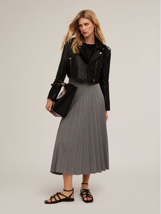 Motivi Motivi Giacca in similpelle R114Q100838N033 Nero Regular Fit