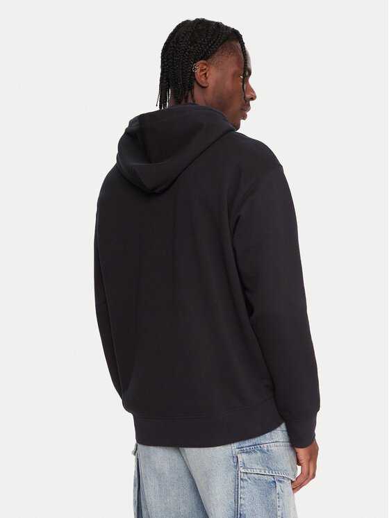 Quiksilver Quiksilver Mikina Dna EQYFT05121 Čierna Oversize