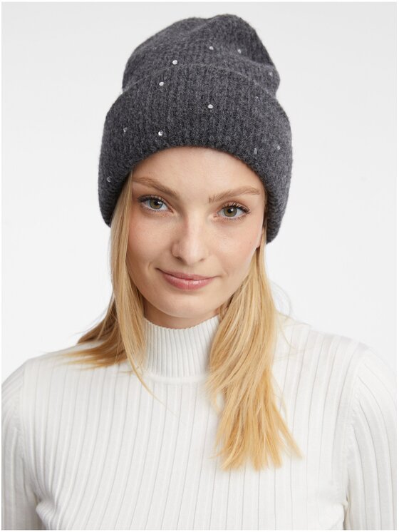 Orsay Orsay Czapka 957066635000__UNI Szary
