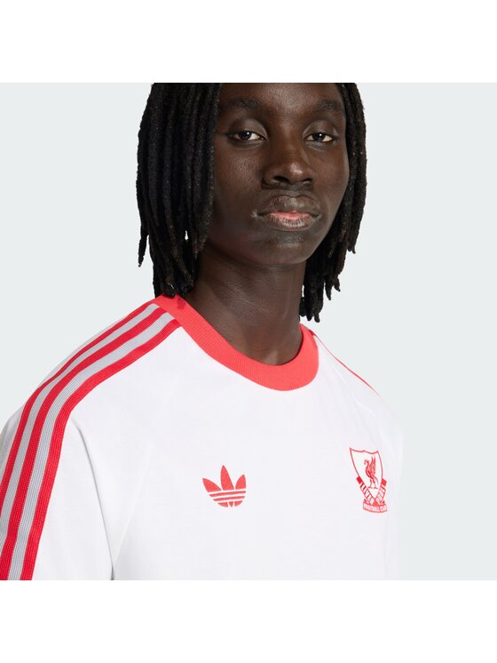 adidas adidas Koszulka techniczna Liverpool FC Originals Biały Slim Fit