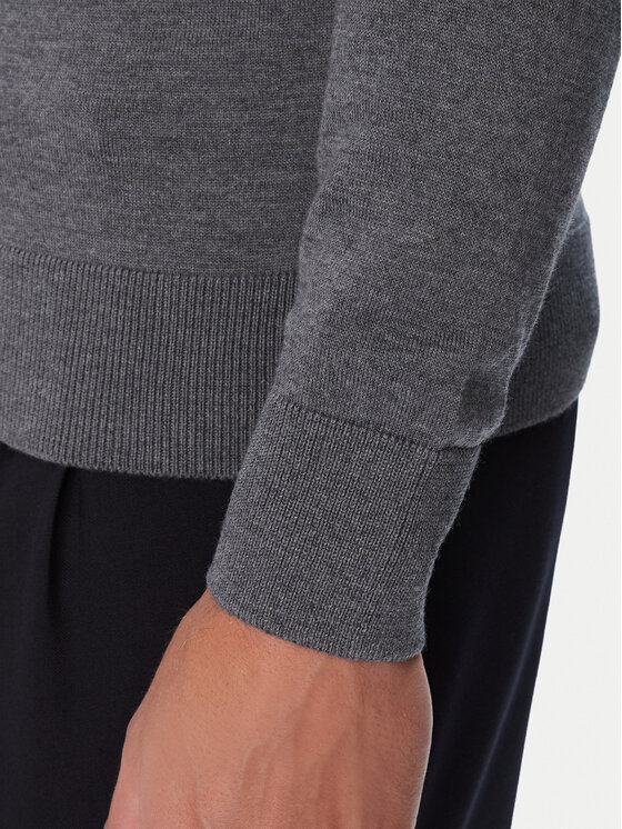 BOSS BOSS Sweter H-Ebenji  50565499 Szary Regular Fit