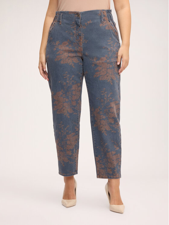 Fiorella Rubino Fiorella Rubino Jeansy P40YT005502N024 Niebieski Regular Fit