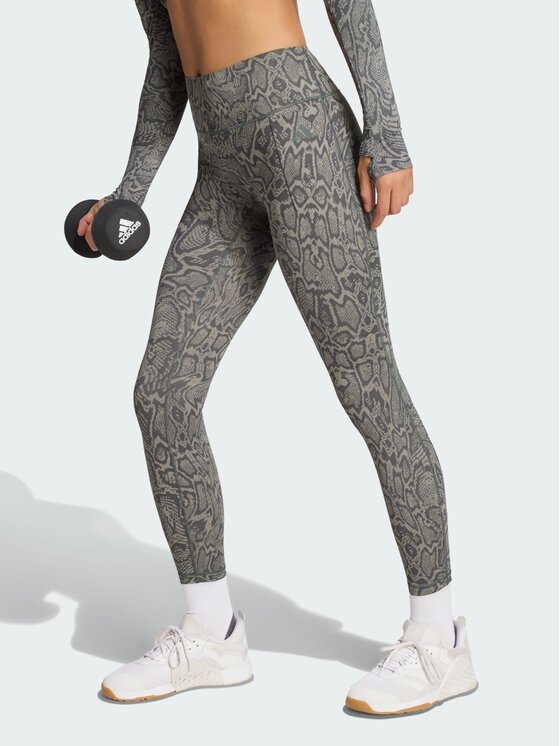 adidas adidas Legginsy 168445 Zielony Fitted Fit