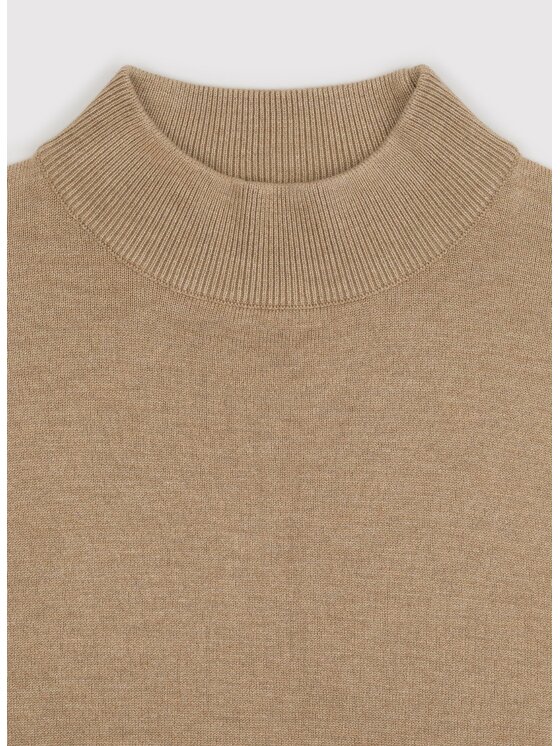 Pako Lorente Pako Lorente Sweter P25WN-2X-028 Beżowy Classic Fit