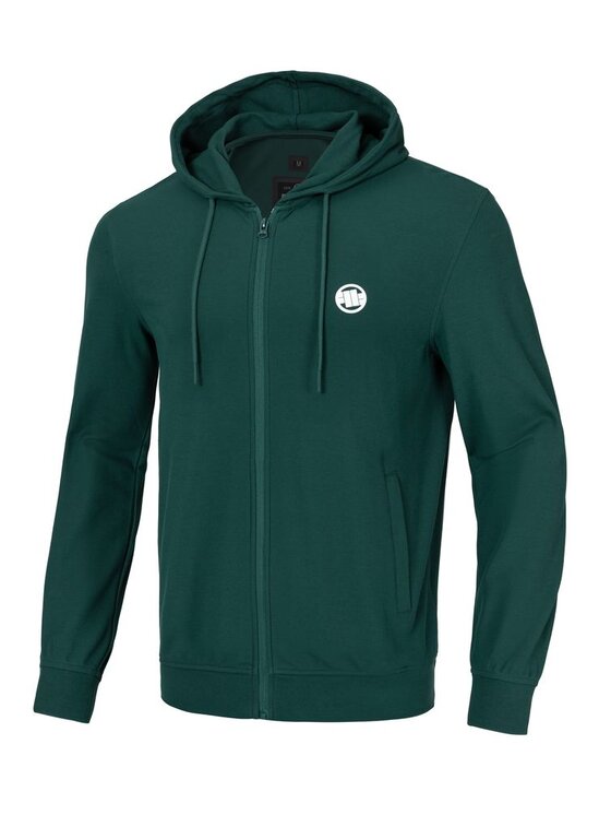 PITBULL PITBULL Bluza Pique Rockey Zielony Regular Fit