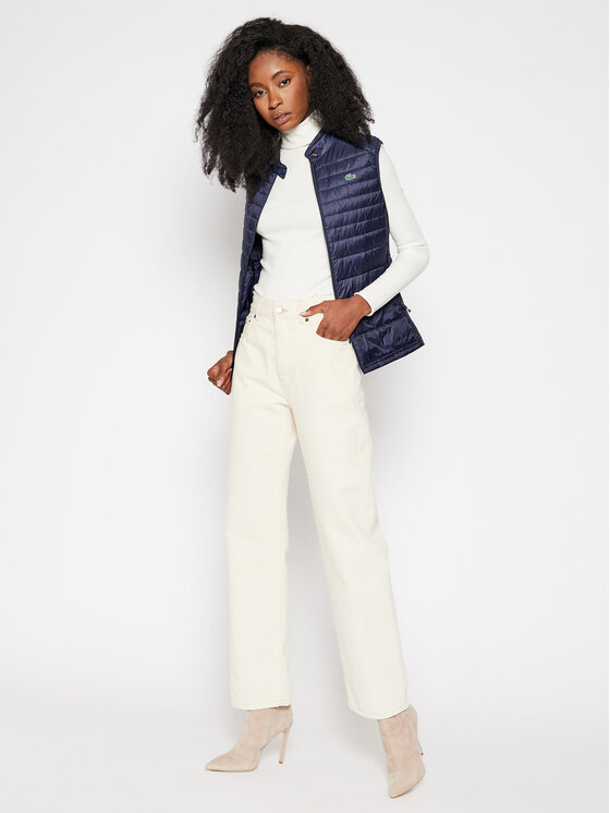 Lacoste Lacoste Αμάνικο Μπουφάν BF9276 Σκούρο μπλε Regular Fit