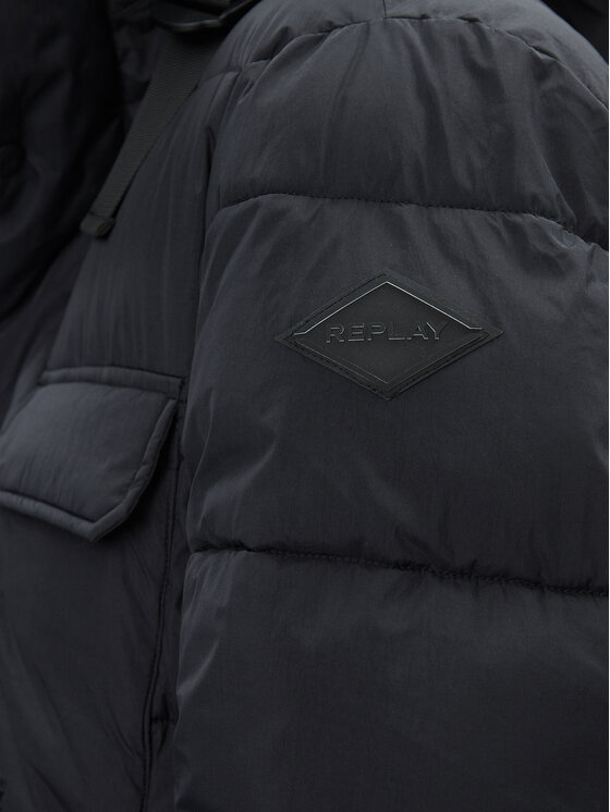 REPLAY REPLAY Зимно яке M8357.000.84732 Черен Regular Fit