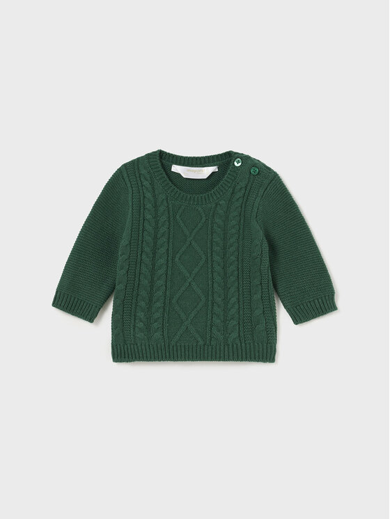 Mayoral Pulover 2.306 Verde Regular Fit