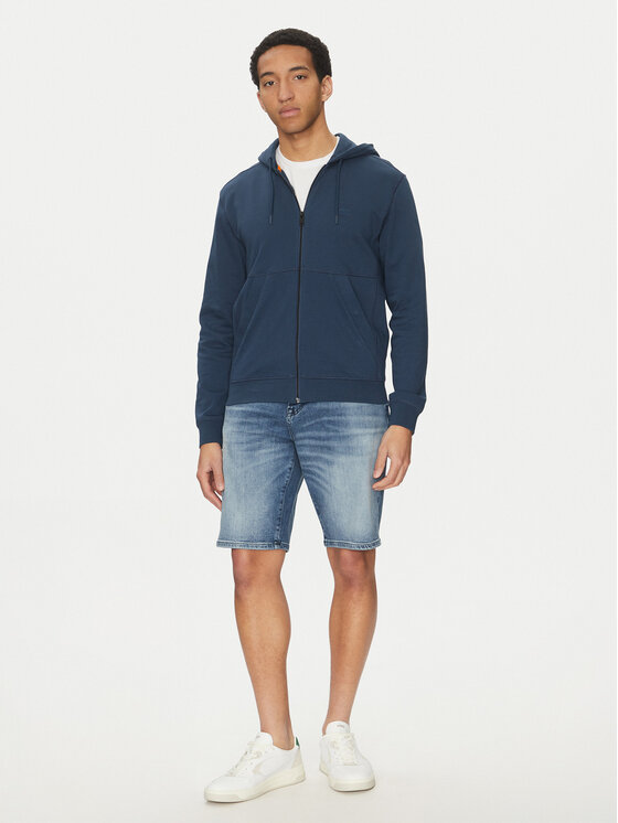 BOSS BOSS Felpa Zetalky 50508578 Blu Regular Fit