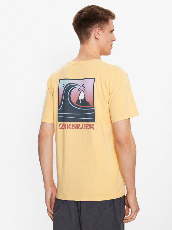 Quiksilver Quiksilver Tricou Qs Bubble Stamp EQYZT07258 Galben Regular Fit