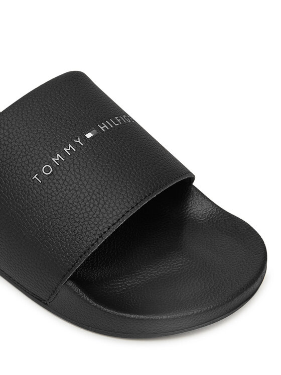 Tommy Hilfiger Tommy Hilfiger Plätud Hilifger Nyc Pool Slide FM0FM05432 Must