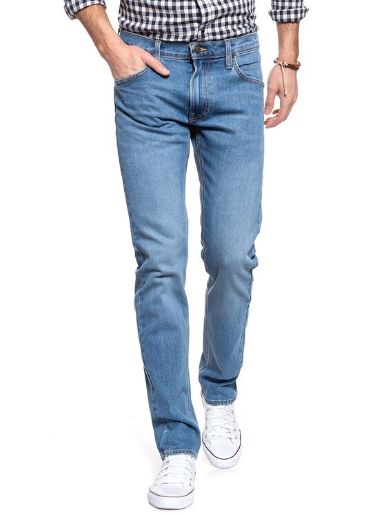 Lee Lee Jeans DAREN ZIP FLY Blu Straight Fit