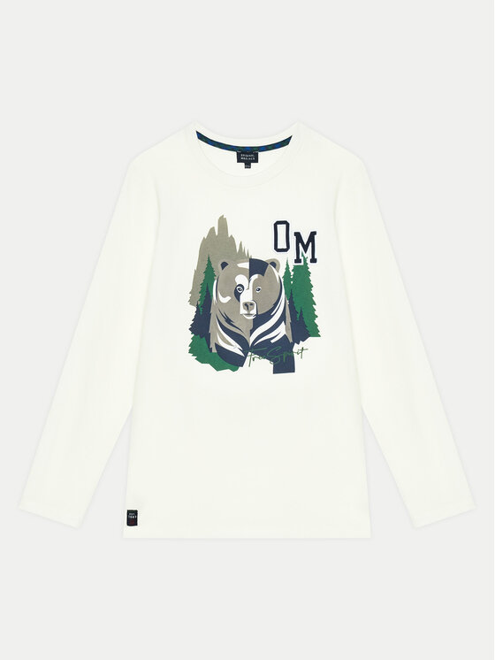 Original Marines Original Marines Блуза DEA2613B Бял Regular Fit