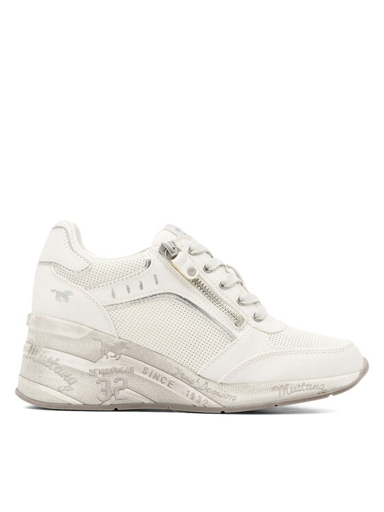 Mustang Mustang Sneakersy 1319-309 Biela