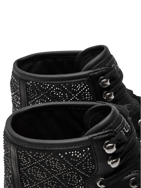 Guess Guess Sneakersy Queenly FLTQUE FAL12 Czarny