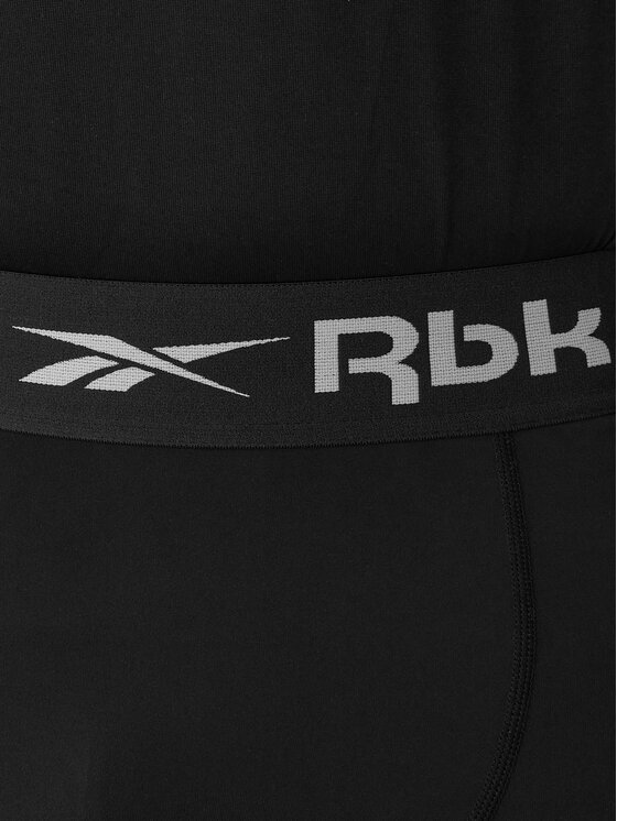 Reebok Reebok Legingi RK25601CCM Melns Slim Fit