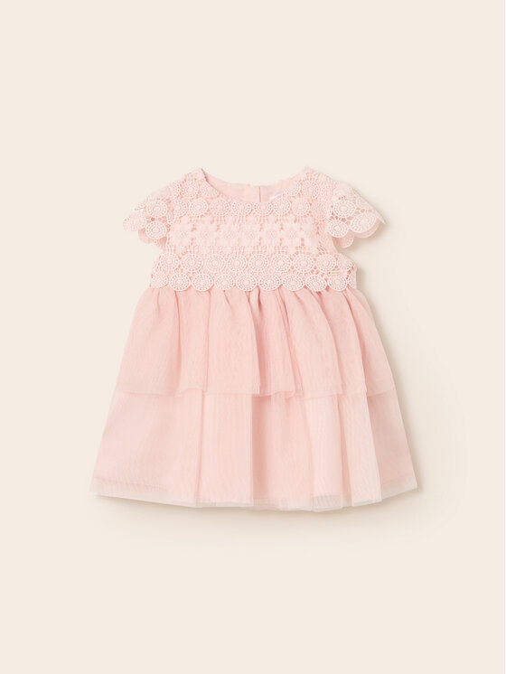 Mayoral Mayoral Elegantes Kleid 1950 Rosa Regular Fit
