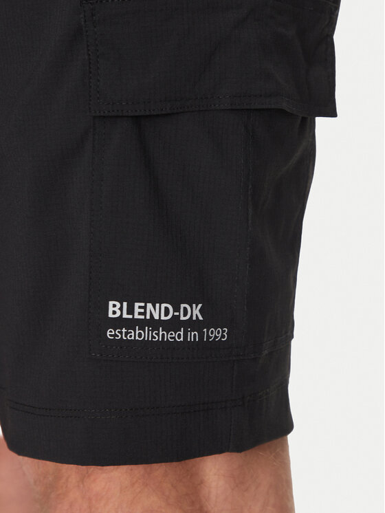 Blend Blend Športne kratke hlače 20717891 Črna Regular Fit