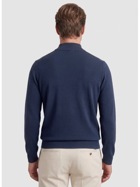 Pako Lorente Pako Lorente Sweter P26WN-2X-015 Granatowy Classic Fit