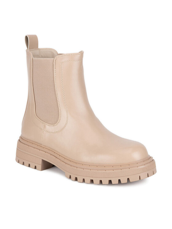 Jenny Fairy Jenny Fairy Klassische Stiefeletten HY60208-1 Beige