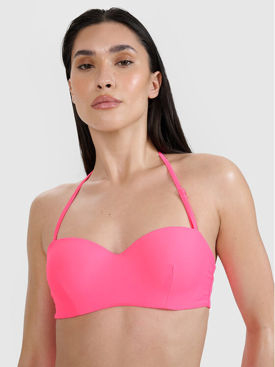 4F 4F Góra od bikini CHILLY WAVES Różowy
