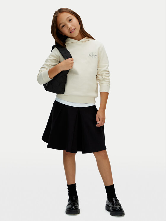 Calvin Klein Jeans Calvin Klein Jeans Світшот Small Monogram IU0IU00712 Бежевий Regular Fit