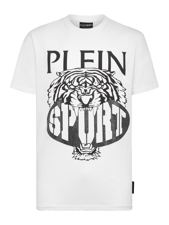Plein Sport Plein Sport T-Shirt 1251 Biały Regular Fit