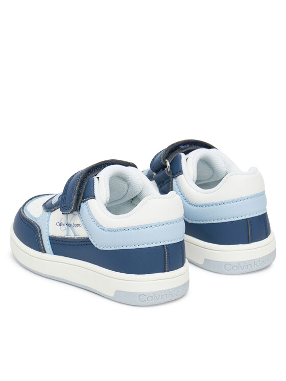 Calvin Klein Jeans Calvin Klein Jeans Sneakersy Low Cut Lace-Up/ Velcro Sneaker V1X9-82078-1355 M Niebieski