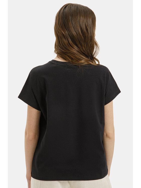 Cross Jeans Cross Jeans T-Shirt 56248-020 Czarny