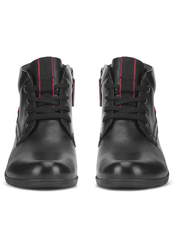Go Soft Go Soft Stiefeletten WI16-JANE ZULA-03 Schwarz