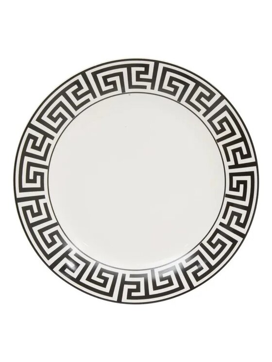 MIAhome MIAhome Komplet talerzy porcelanowych 6 szt. obiadowych Reso Biały