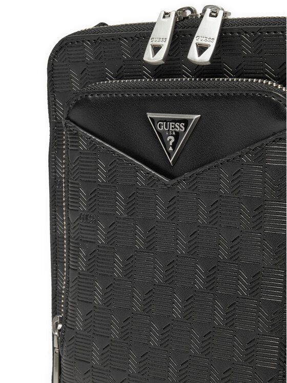 Guess Guess Мъжка чантичка HMSIDE P5109 Черен