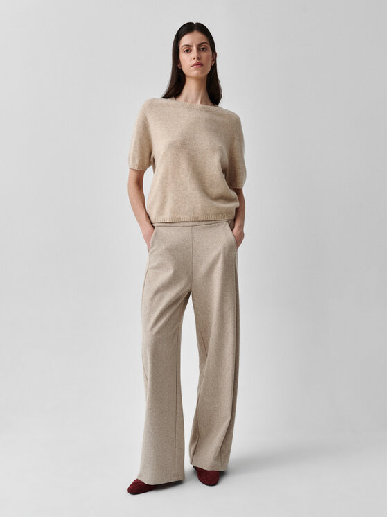 TATUUM TATUUM Sweter SEMITRI Beżowy Classic Fit