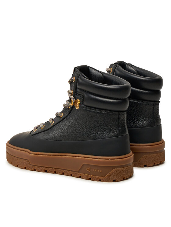 Pollini Pollini Μποτάκια SA21274G0LTH400A Μαύρο