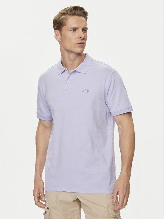 Gap Gap Poloshirt 586306-14 Violett Regular Fit