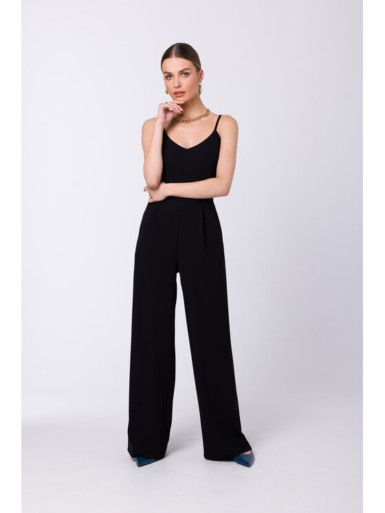 Stylove Overal S333 Čierna Regular Fit